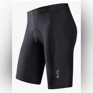 Rotto NWT Black Gel Padded Bicycling Cycling Shorts Men’s Medium